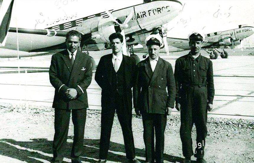 Old photo of Mashhad airport
